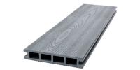 Террасная доска Ecodecking Титан 3000x140x25 Жемчуг