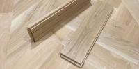 Массивная доска Damy Floor Штучный паркет без покрытия Кантри 400x50x15