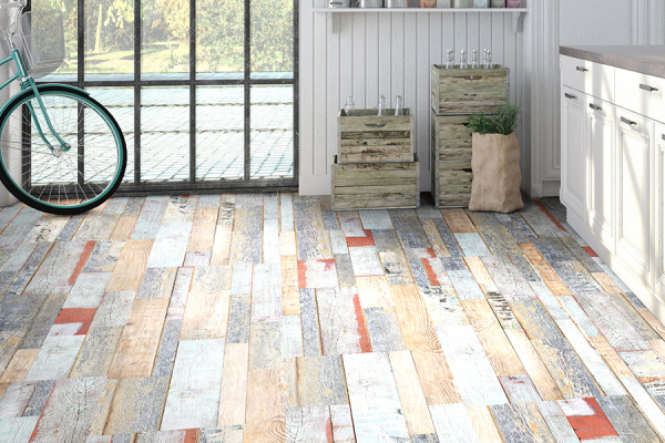Пробковый пол Corkstyle Print Cork Loft Melt клеевой