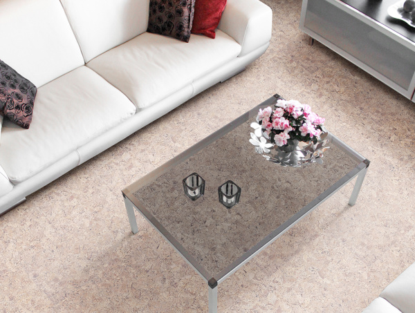 Пробковый пол Corkstyle EcoCork P999 Crème клеевой