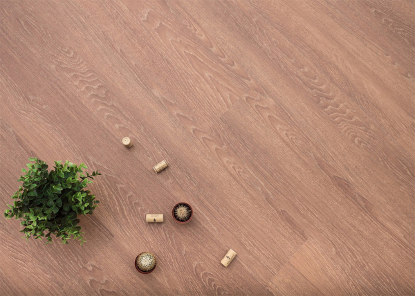 ПВХ плитка, кварц виниловый ламинат Ecoclick 1700 Ecowood Дуб Арагон NOX-1714