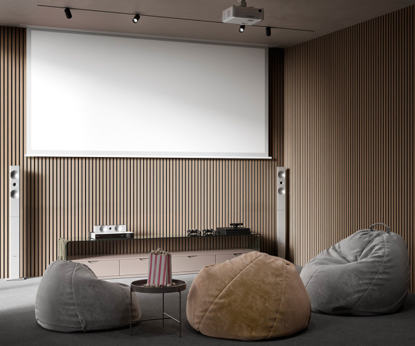Акустическая панель Cosca Decor Монако Дуб Латте бежевый, 1200х600х21мм