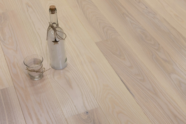 Паркетная доска Upofloor Ambient Ash Grand 138 Oyster White 1031313662190112