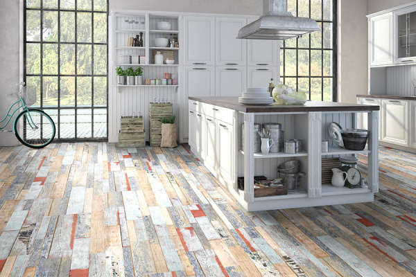 Пробковый пол Corkstyle Print Cork Loft Melt клеевой