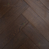 Массивная доска Damy Floor Luxury Английская елочка Шоколадный Селект 500 мм